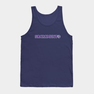 Sacramento basketball city Tank Top